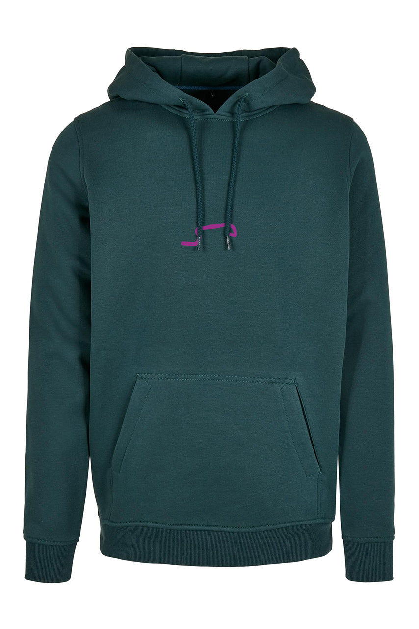 Hoodie Triple Flare - Bottlegreen