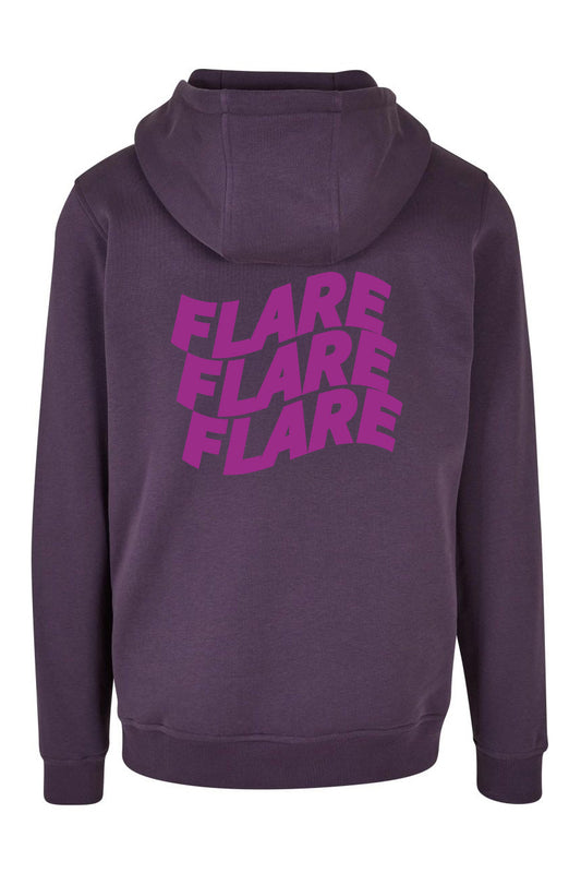 Hoodie Triple Flare - Purplenight